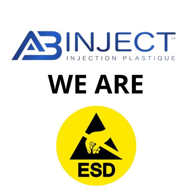 AB INJECT SA Innovates in the Production of Automotive Packaging Parts in ESD Raw Material